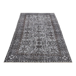 Acheter Vidal Tapis de laine 203x117 gris Ultra Vintage