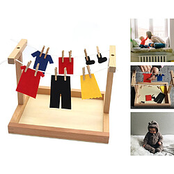 Avis Montessori Planche Occupé pour Les Tout-petits En Bois Jouets Sensoriels Activités pour Tout-petits pour la Motricité Fine Voyage Jouet Jouets