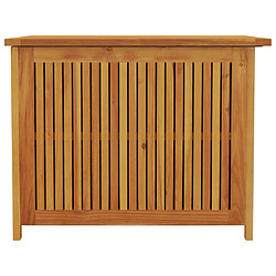 Acheter vidaXL Boîte de rangement de jardin 75x75x58 cm bois massif d'acacia