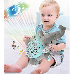 Universal Tortue Electric Music Starlight Projector, peluche sommeil attrayant en forme d'animal empaillé