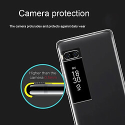 Wewoo Coque Meizu PRO 7 - TPU Transparent pas cher