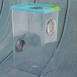 Lot De 2 Reptile Spider Incubation Box Case Feeding Box Container Nouveau pas cher