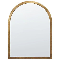 Beliani Miroir RAMGANGA 80 cm Doré