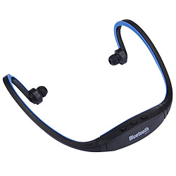 Avis Wewoo Casque Bluetooth Sport bleu foncé pour Smart Phones & iPad & Laptop & Notebook & MP3 ou Autres Dispositifs Audio Stéréo Sans Fil Intra-auriculaires Écouteurs In-Ear avec Mains Appel Gratuit,