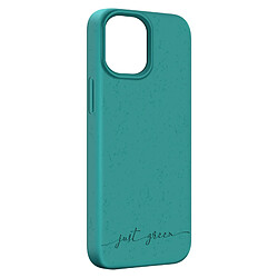 BIGBEN Coque iPhone 13 mini Natura Blue Lagoon - Eco-conçue Just Green