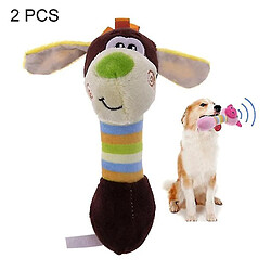 2 Pcs Mignon Pet Dog Toys Mâcher Squeaker Animaux Pet Toys