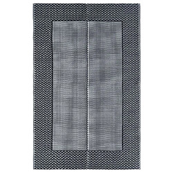 vidaXL Tapis d'extérieur Gris 160x230 cm PP