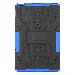 Coque en TPU robuste, anti-rayures, avec béquille bleu pour votre Xiaomi Pad 5/Pad 5 Pro