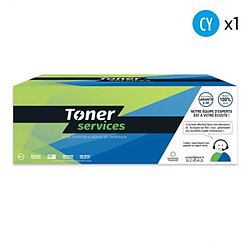 TONER SERVICES Compatible Brother TN900 Toner Cyan TN900C (BTTN900C) 