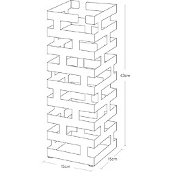 Avis Yamazaki Porte parapluie carré brique.