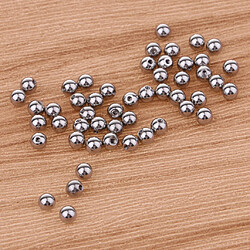 Boule de rechange de bijoux de piercing de l'acier inoxydable 50PC 1,6 x 5mm