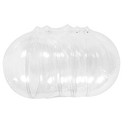 Rayher 39467800 Boule en plastique, en 2 pces, 10cm à?, Kit 4pces, cristal