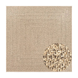 vidaXL Tapis ZIZUR 240x240 cm aspect de jute intérieur et extérieur