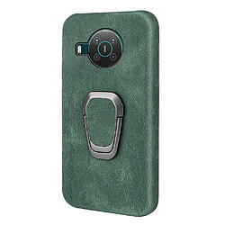 Coque en TPU + PU avec béquille, vert pour votre Nokia X10/X20