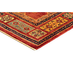 Vidal Tapis de laine 162x108 rouge Kashkuli