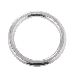 Acier Inoxydable Sans Couture O Anneaux Ronds Cercle Artisanat Bateau Sangle 6x30mm pas cher