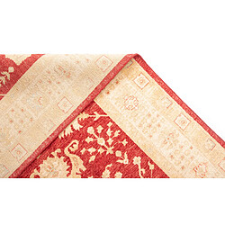 Vidal Tapis de laine 327x211 rouge Kaizar pas cher