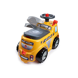 Falk / Falquet Porteur enfant Chantier Super Builder avec remorque 1 à 3 ans - Falk