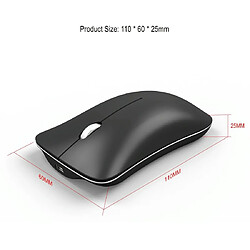 Yonis Souris Ergonomique Bluetooth Sans Fil 1600DPI