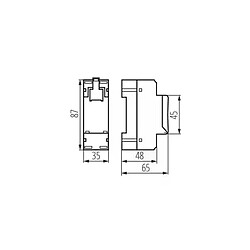 Avis Kanlux Programmateur Électronique Journalier pour Rail TH35