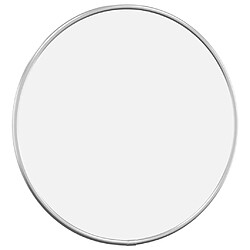 Avis Maison Chic Miroir mural | Miroir Décoration pour Maison Salle de Bain Argenté 30 cm Rond -GKD68132