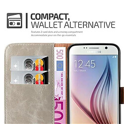 Acheter Cadorabo Coque Samsung Galaxy S6 Etui en Marron