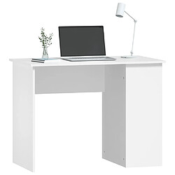 Avis Maison Chic Bureau,Table de travail,bureau de travail pour chambre Blanc 100x55x75 cm Bois d'ingénierie -GKD65455