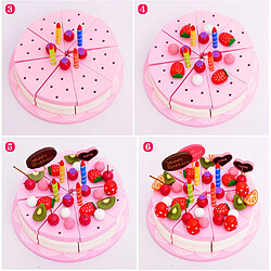 Jouet cuisine fruits Pretend Cake Play maternelle pas cher