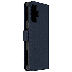 Avizar Housse Xiaomi Poco F4 GT Clapet Portefeuille Support Vidéo bleu