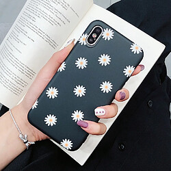 Wewoo Coque Fashion Étui de protection en TPU pour iPhone XS Max motif de chrysanthème