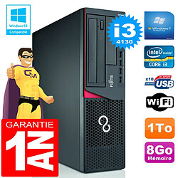 PC Fujitsu Esprimo E720 E85+ SFF Core I3-4130 RAM 8Go Disque 1 To Wifi W7 - Occasion