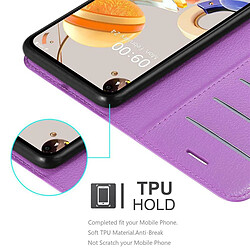 Acheter Cadorabo Coque LG K61 Etui en Violet