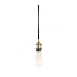 Luminaire Center Douille suspendue moderne Classo Bronze antique