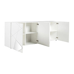 Acheter Vente-Unique Buffet CANTIANO - 4 portes - Blanc laqué