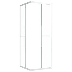 Avis vidaXL Cabine de douche ESG dépoli 70x70x180 cm