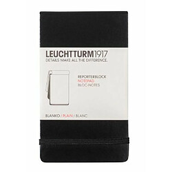 Avis Leuchtturm1917 316831 Bloc Reporter Pocket (A6), 91 feuillets numérotés, 184 pages, noir, blanc