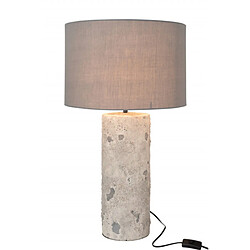 Dansmamaison Lampe + Abat-Jour Greta Beton Gris Large