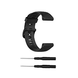 Bracelet de rechange compatible pour Garmin Forerunner 945/935 Fenix5 Quatix5 Sapphire Approach S60 Noir