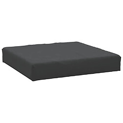 Acheter vidaXL Coussins de palette lot de 3 noir tissu oxford