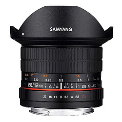 Samyang 12mm F2.8 ED AS NCS Objectif Noir