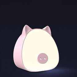 Universal Mini veilleuse mignonne lampe cochon avec capteur tactile rechargeable changement de couleur chambre enfant PAK55 |