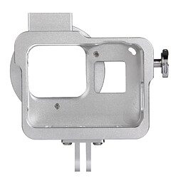 Avis Wewoo Pour GoPro HERO6 / 5 argent boîtier Shell CNC alliage d'aluminium cage de protection avec 52mm UV lentille