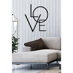 EPIKASA Décoration Murale en Métal Love 5