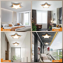 Avis Stoex Plafonnier Intérieur Lampe De Plafond Pentagramme Luminaire Plafonnier Led Plafonnier Moderne Pour Chambres À Coucher,Salons Couloirs 6000K