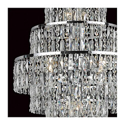 Lumière Chandelier New Chrome 74 Cm