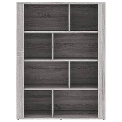 Acheter vidaXL Buffet Sonoma gris 80x30x106 cm Bois d'ingénierie