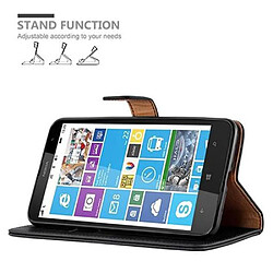 Cadorabo Coque Nokia Lumia 1320 Etui en Noir pas cher