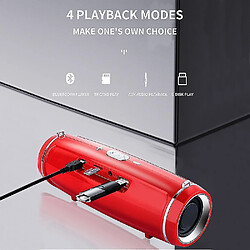 Universal Haut-parleurs Bluetooth portables Subwoofer Bass Deep Bass sans fil et imperméable parfait pour Partie pas cher