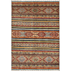 Vidal Tapis de laine 293x204 rouge Torkman