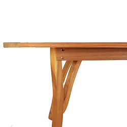 Acheter vidaXL Table de jardin 200x90x75 cm Bois d'acacia solide